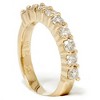 Pompeii3 1ct Diamond Wedding Ring 14K Yellow Gold Ring Band - 2 of 4