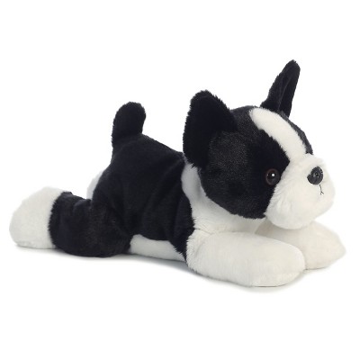 brown boston terrier stuffed animal