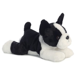 Aurora Flopsie 12" Buster Boston Terrier Black Stuffed Animal - 1 of 3