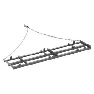 Drag Harrow for ATV, Tractor & UTV, Heavy Duty Tow Behind Driveway Grader with 6FT Chain Link - Landscape Rake for Gravel, Sand, Soil & Hay - Lawn - 1 of 4