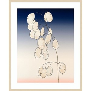 Amanti Art Money Plant II by Michael Willett Wood Framed Wall Art Print - 1 of 4