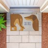 Stupell Industries Greetings Funny Dogs Printed Outdoor Imitation Sisal Door Mat, design by Lil' Rue - 3 of 4
