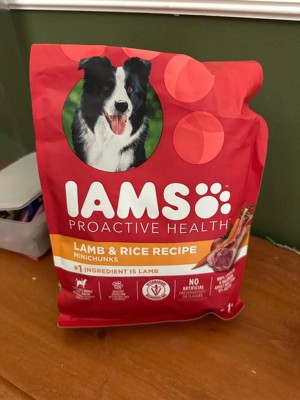 Iams lamb & shop rice dog food