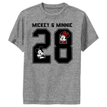Boy's Disney Mickey & Minnie Jersey Performance Tee
