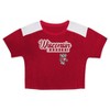 NCAA Wisconsin Badgers Girls' Boxy T-Shirt - 2 of 3