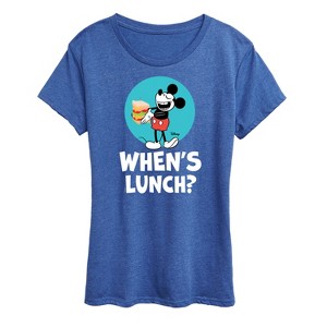 Women's - Disney - Mickey & Friends Short Sleeve Graphic T-Shirt - 1 of 4