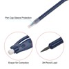 Unique Bargains Plastic 2H Oval Clip Golf Scoring Pencils with Eraser 10 Pcs - 4 of 4