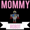 Junior's Design By Humans Mommy Robot By Cypryanus T-Shirt - 2 of 2