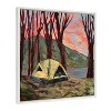 22" x 22" Sylvie Tent II Framed Canvas by Emily Kenney White - Kate & Laurel All Things Decor - 2 of 4