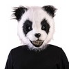 Forum Novelties Scary Panda Latex Adult Costume Mask - 2 of 3