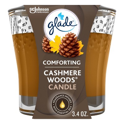 Glade Small Jar Candles Cashmere Woods - 3.4oz