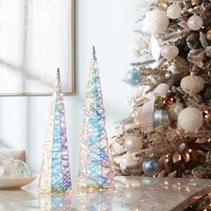 Iridescent LED Tree (Set of 2) - 1 of 4