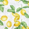 Martha Stewart Lots of Lemons Placemat Set 4-Pack, White/Yellow, 13"x17.5" - 2 of 4