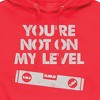 Men's - Instant Message - Get On My Level Graphic Fleece Pullover Hoodie - 2 of 4