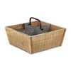 Cheung's Renee Wood & Metal 4 Slot Caddy - Brown - 2 of 4