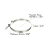 Unique Bargains 304 Stainless Steel T-Bolt Connecting Hose Clamps 2 Pcs - 2 of 4