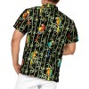 HAPPY BAY Men's Hawaiian Shirts Short Sleeve Button Down Shirt Mens Tropical Shirts Casual Holiday Summer Party Shirts for Men Funny - 3 of 4