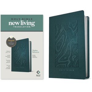 NLT Thinline Reference Bible, Filament Enabled Edition (Red Letter, Leatherlike, Teal Blue) - by  New Living Translation (Leather Bound) - 1 of 1