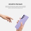 Samsung Galaxy S22 Ultra Silicone Cover, Protective Phone Case, Soft, Sleek Protection, Slim Design, Matte Finish, US Version, Black, (EF-PS908TBEGUS) - 2 of 3