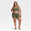 Women's Cotton Blend Ribbed Boxer Briefs Underwear - Auden™ - 3 of 3