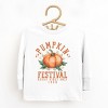 The Juniper Shop Pumpkin Festival Gourd Vibes Toddler Long Sleeve Tee - 3T - White - 2 of 4