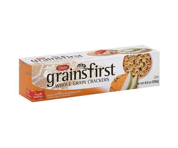 Dare Grainsfirst Whole Grain Crackers - 8.8oz