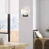 Livex Lighting 2 - Light Wall Light in  Black - 2 of 4