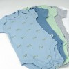 Honest Baby 5-Pack Organic Cotton Short Sleeve Bodysuits - 3 of 4