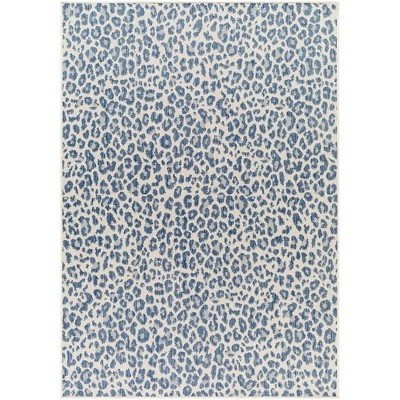 Mark & Day Shelah 7'10"x10' Rectangle Woven Indoor and Outdoor Area Rugs Navy/Cream: Modern Stain-Resistant Polypropylene Sisal