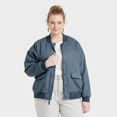 quilted utility jacket