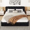 NicBex Queen Upholstered Bed Frame with Velvet Tufted Headboard,Platform Bed Frame with Wood Slats Support,No Box Spring Needed,Easy Assembly - 2 of 4