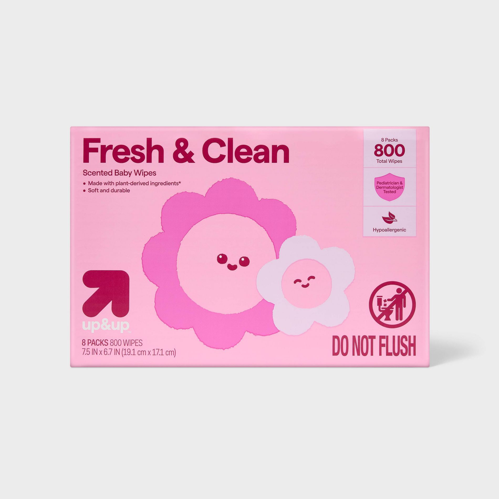 Fresh & Clean Scented Baby Wipes - up&up™ (Select Count)