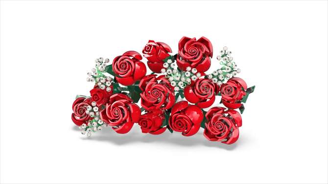 LEGO Icons Bouquet of Roses Build and Display Set 10328, 2 of 12, play video