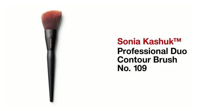 Sonia Kashuk&#8482; Professional Duo Contour Brush No. 109, 2 of 5, play video