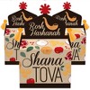 Big Dot of Happiness Rosh Hashanah - Treat Box Party Favors - New Year Goodie Gable Boxes - Set of 12 - 2 of 4