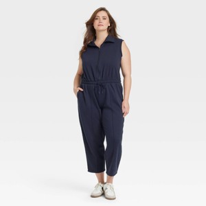 Women's Leisure Studio Fleece Jumpsuit - Universal Thread™ - 1 of 3