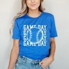 Simply Sage Market Women's Distressed Game Day Baseball Short Sleeve Graphic Tee - 2 of 4