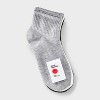 Women's Ribbed 8pk Ankle Socks - Dealworthy™ 4-10 - 2 of 3