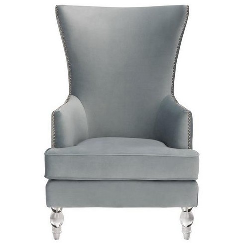 Safavieh Stazia Wingback Accent Chair - Navy Black