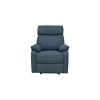 Burlap Fabric Manual Recliner Chair with Cushion Back, Pillow Top Arms, and Padded Headrest - 3 of 4