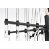 Elegant Lighting Sienna 8 - Light Pendant in  Black - 3 of 4