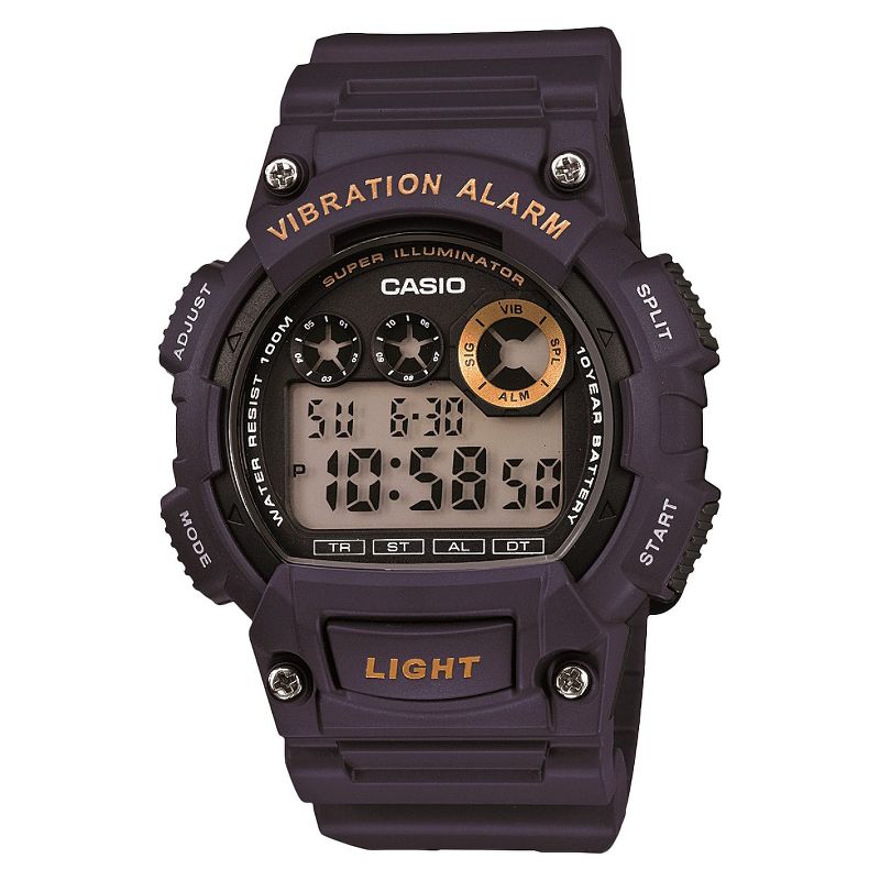 Casio Men's Digital Strap Watch - Blue (W735H-2AVCF), 1 of 5