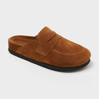 Women's Jean Clog Mule Flats - Universal Thread™ Cognac 5