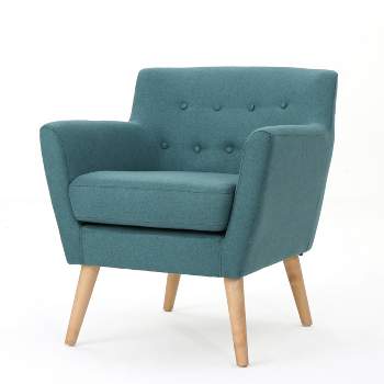 Meena Buttoned Mid-Century Club Chair - Christopher Knight Home