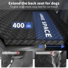 ROOMTEC Dog Car Seat with Detachable Hard Bottom, Waterproof Back Seat Extender for Dogs, Holds 400lbs - 2 of 4