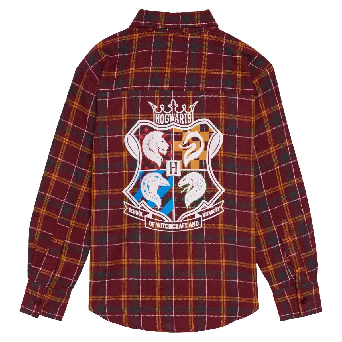 Harry Potter Flannel Button Down Dress Shirt Toddler - thumbnail 8