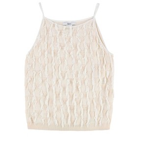 bar III Womens Textured Knit Blouse - 1 of 2