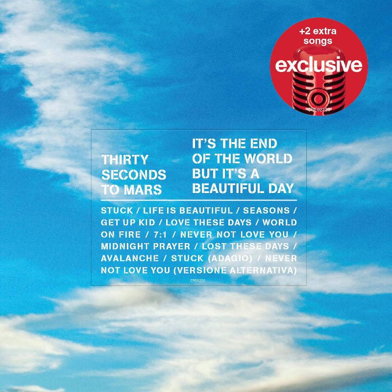 Thirty Seconds To Mars - It's The End Of The World But It's A Beautiful Day (Target Exclusive), 1 of 2