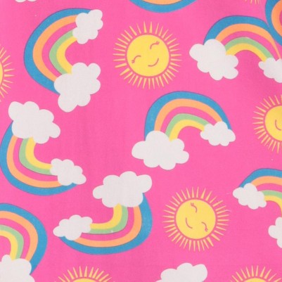 fuchsia - sunny rainbows