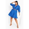 Women's Plus Size Milly Tunic Dress - ocean | CITY CHIC - 4 of 4